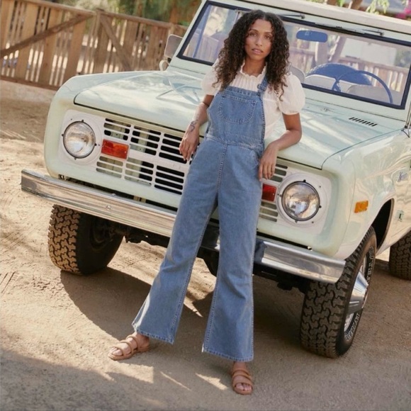 Christy Dawn Blue Denim Jumpsuit